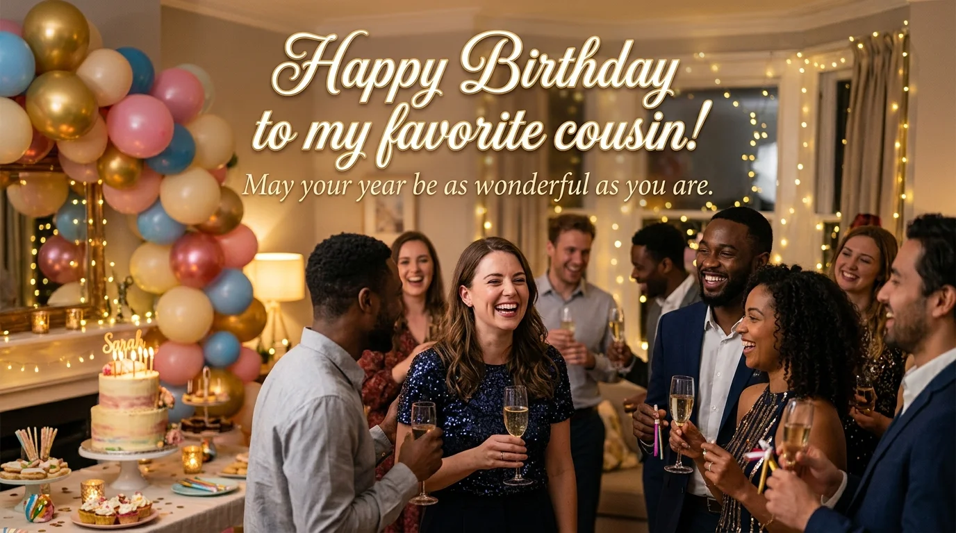 Best Birthday Wishes for a Special Cousin