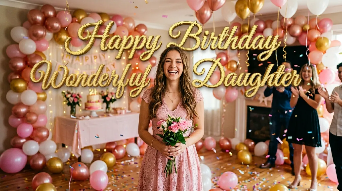 Birthday Wishes For My Daughter
