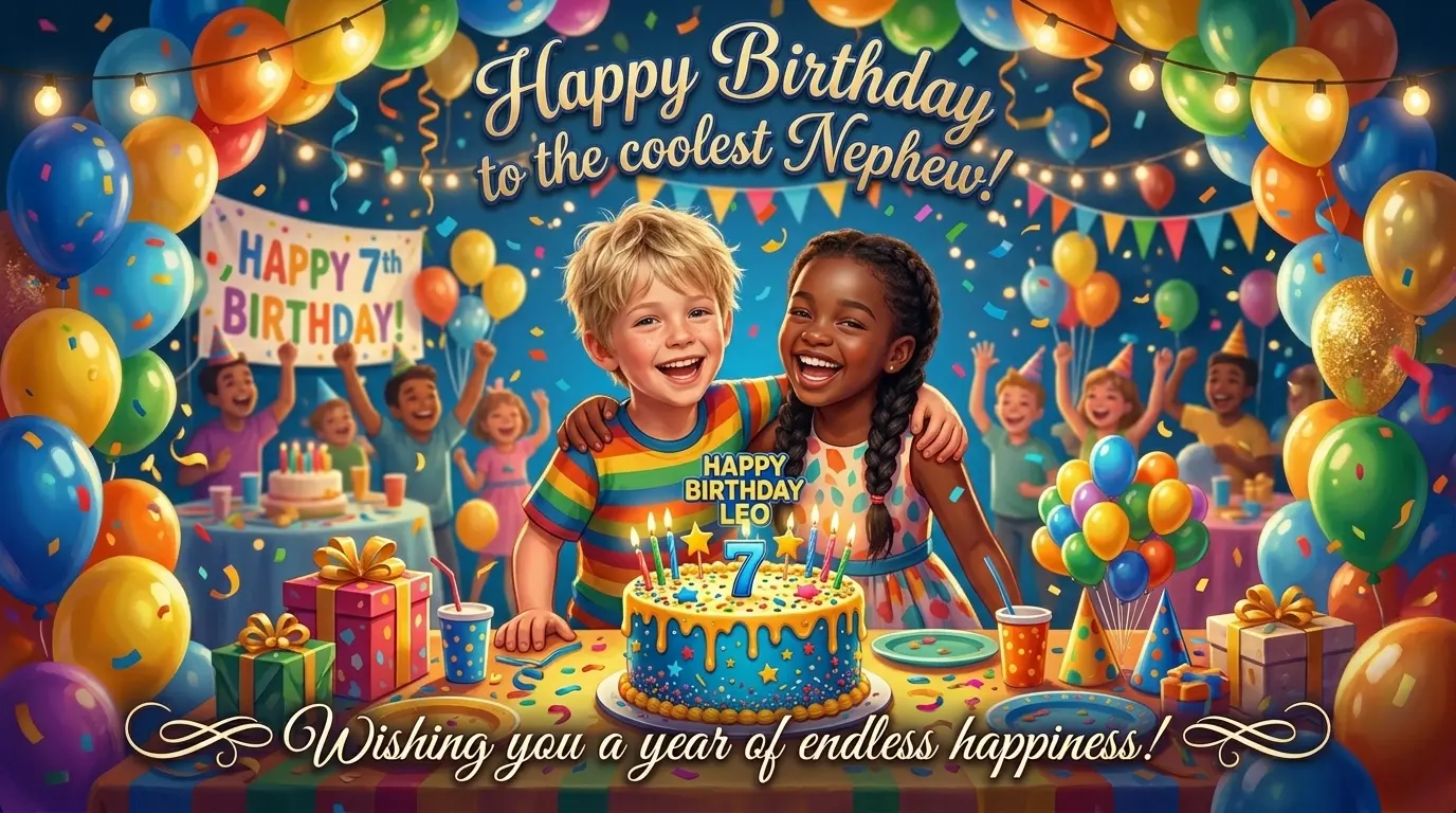 Best Birthday Wishes for Nephew 