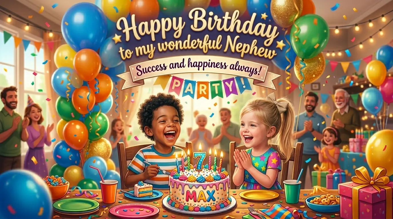 Best Birthday Wishes for Nephew 