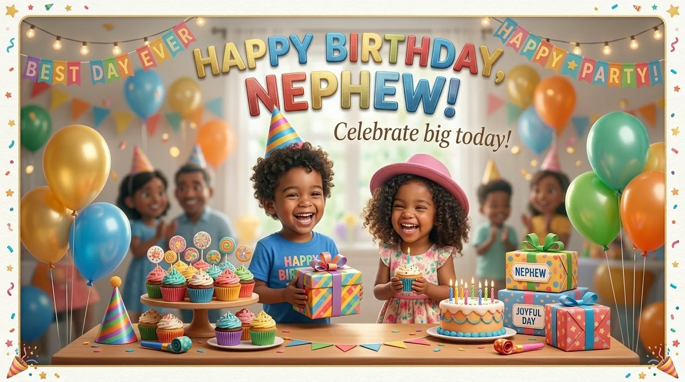 Best Birthday Wishes for Nephew 