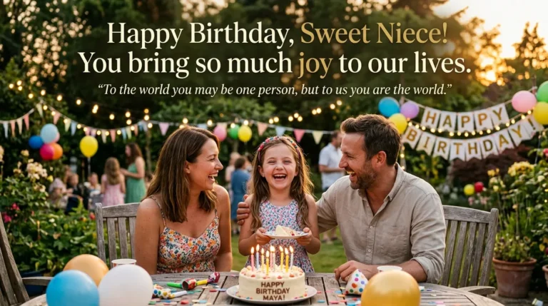 Birthday Wishes for Niece