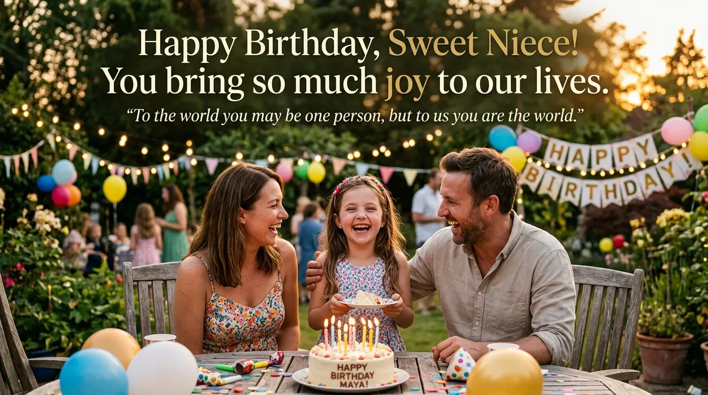 Birthday Wishes for Niece