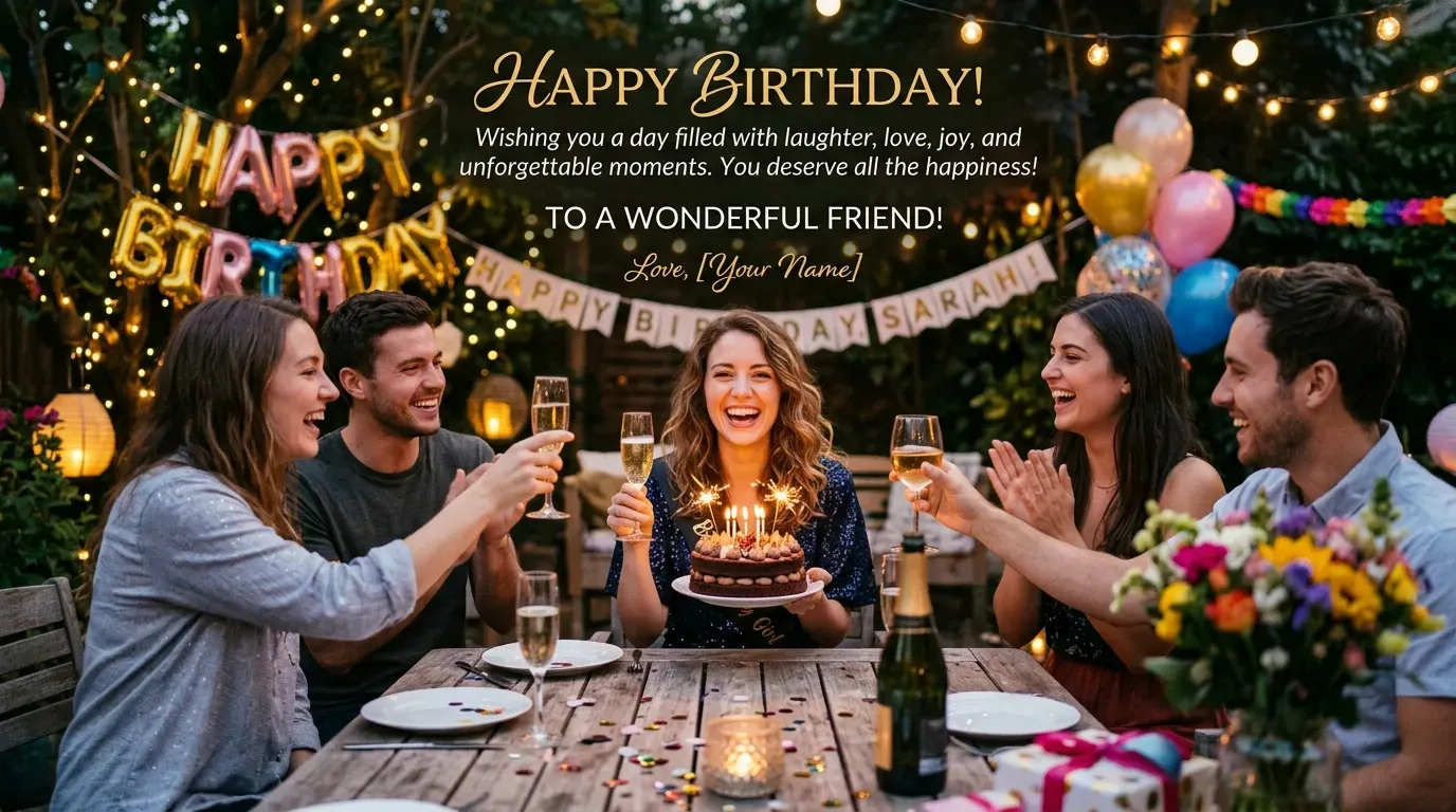 Birthday Wishes for a Friend